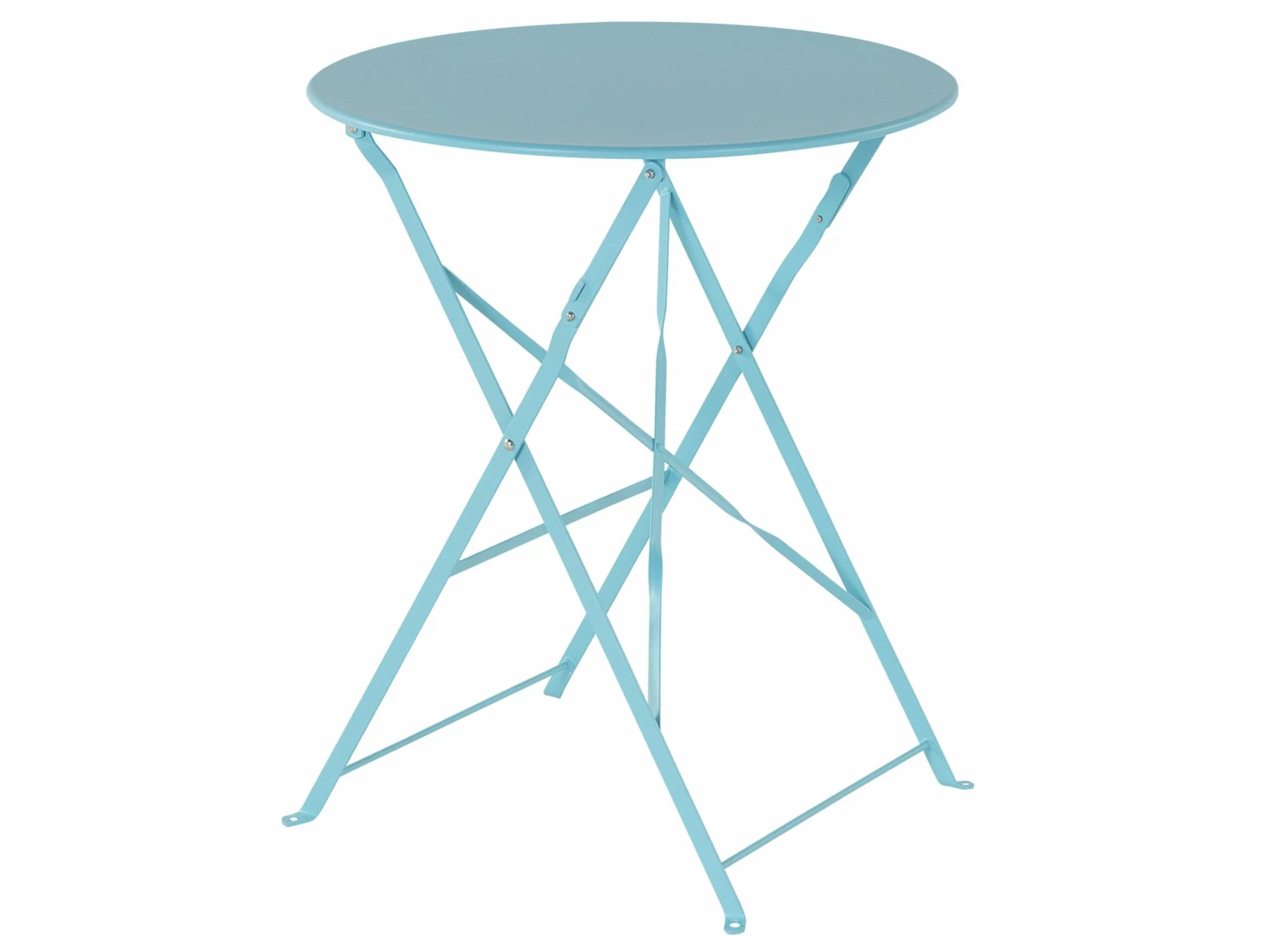 Balkonset Blau 2 Stühle Zusammenklappbar FIORI – Bild 6