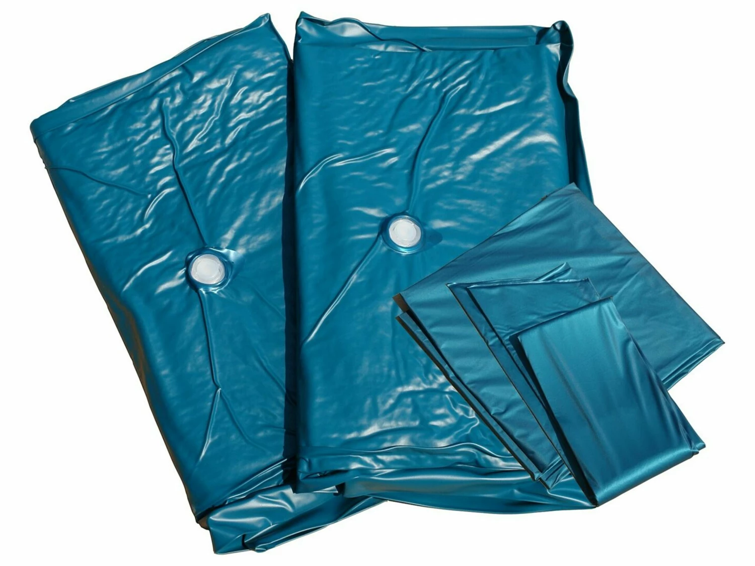 Wasserbett Leder Weiß 180 X 200 Cm LILLE – Bild 8