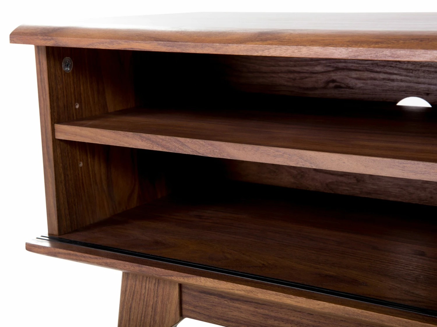 TV-Möbel Dunkler Holzfarbton 117 X 35 X 44 Cm TOLEDO – Bild 9