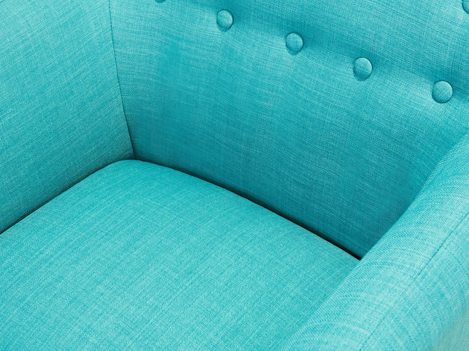 Sessel Polsterbezug Türkis MELBY – Bild 3