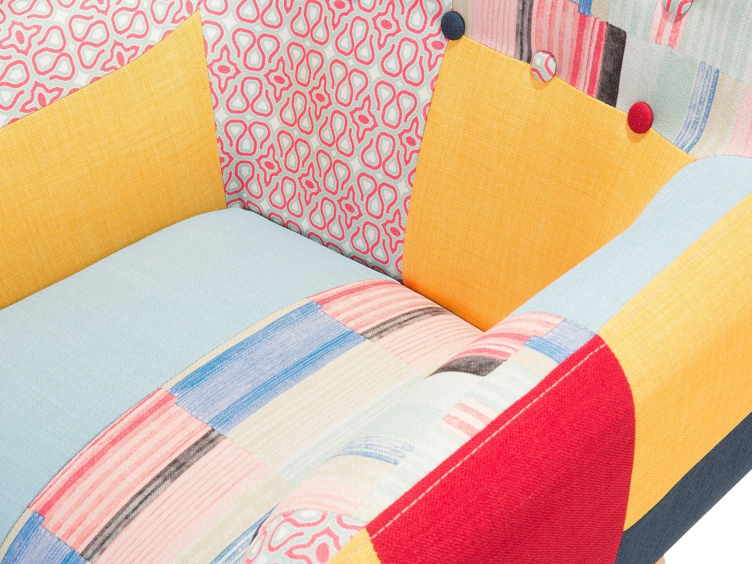 Sessel Polsterbezug Bunt MELBY – Bild 3
