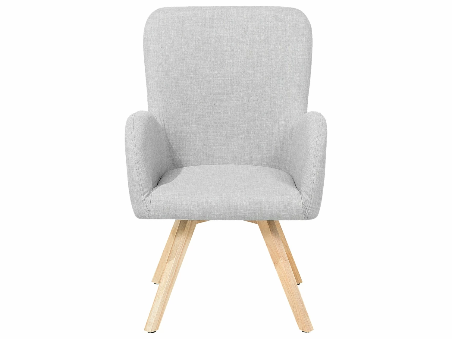 Sessel Polsterbezug Hellgrau BJARN – Bild 6