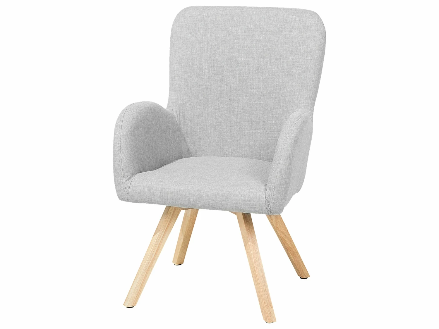 Sessel Polsterbezug Hellgrau BJARN – Bild 7