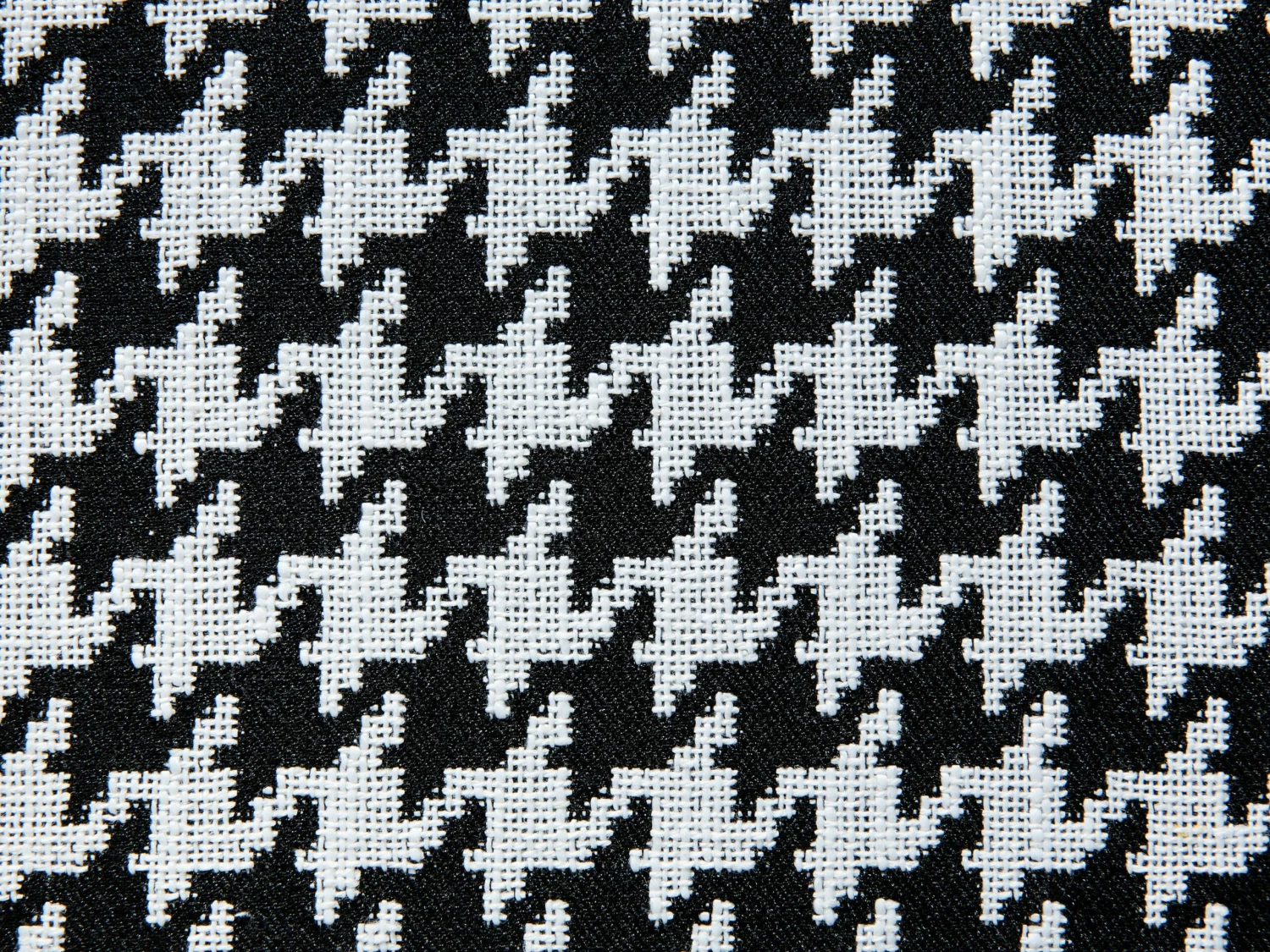 Sessel Polsterbezug Schwarz / Weiß Kariert MOLDE – Bild 6