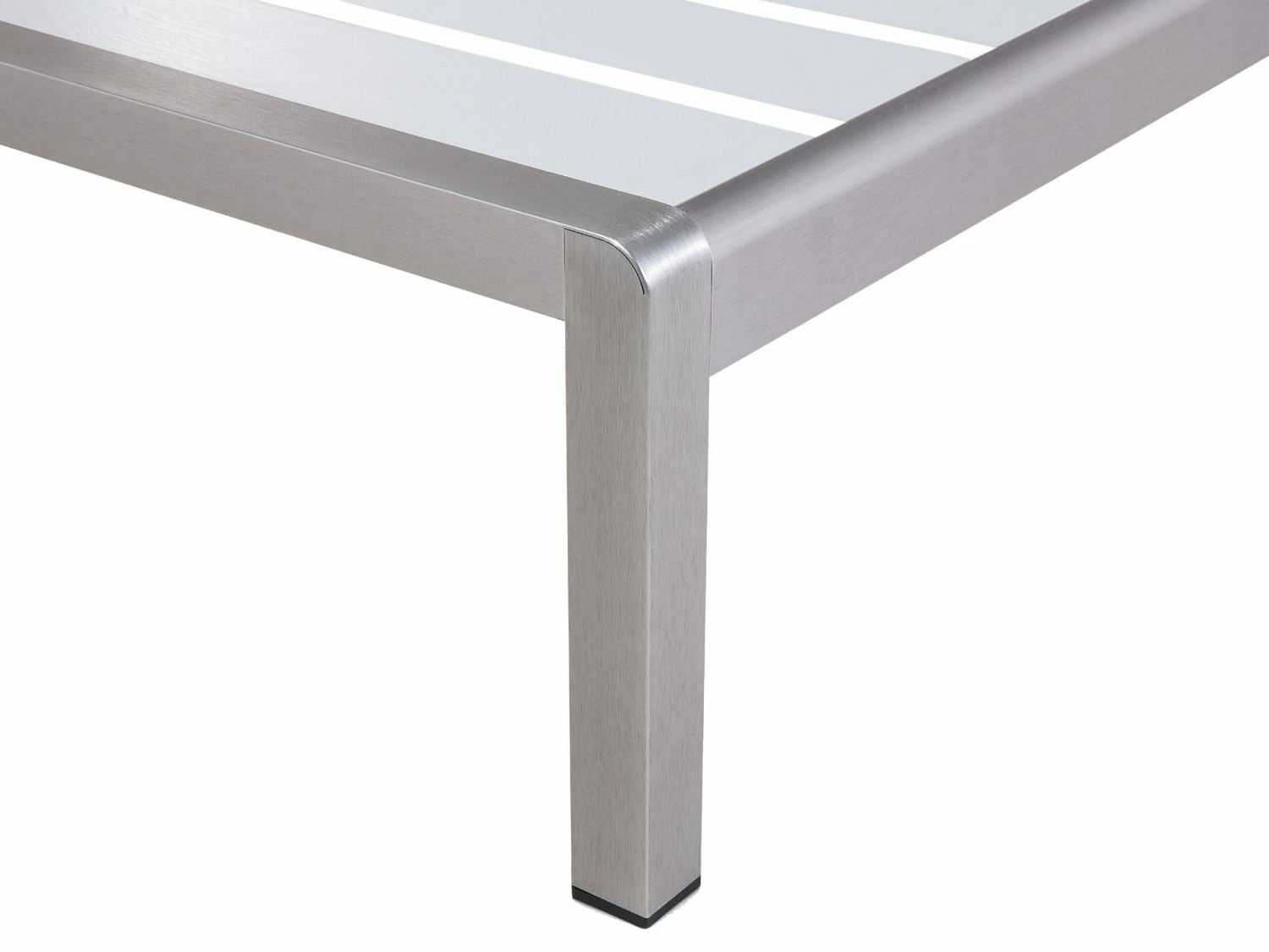 Gartenliege Kunstholz Weiß NARDO – Bild 8