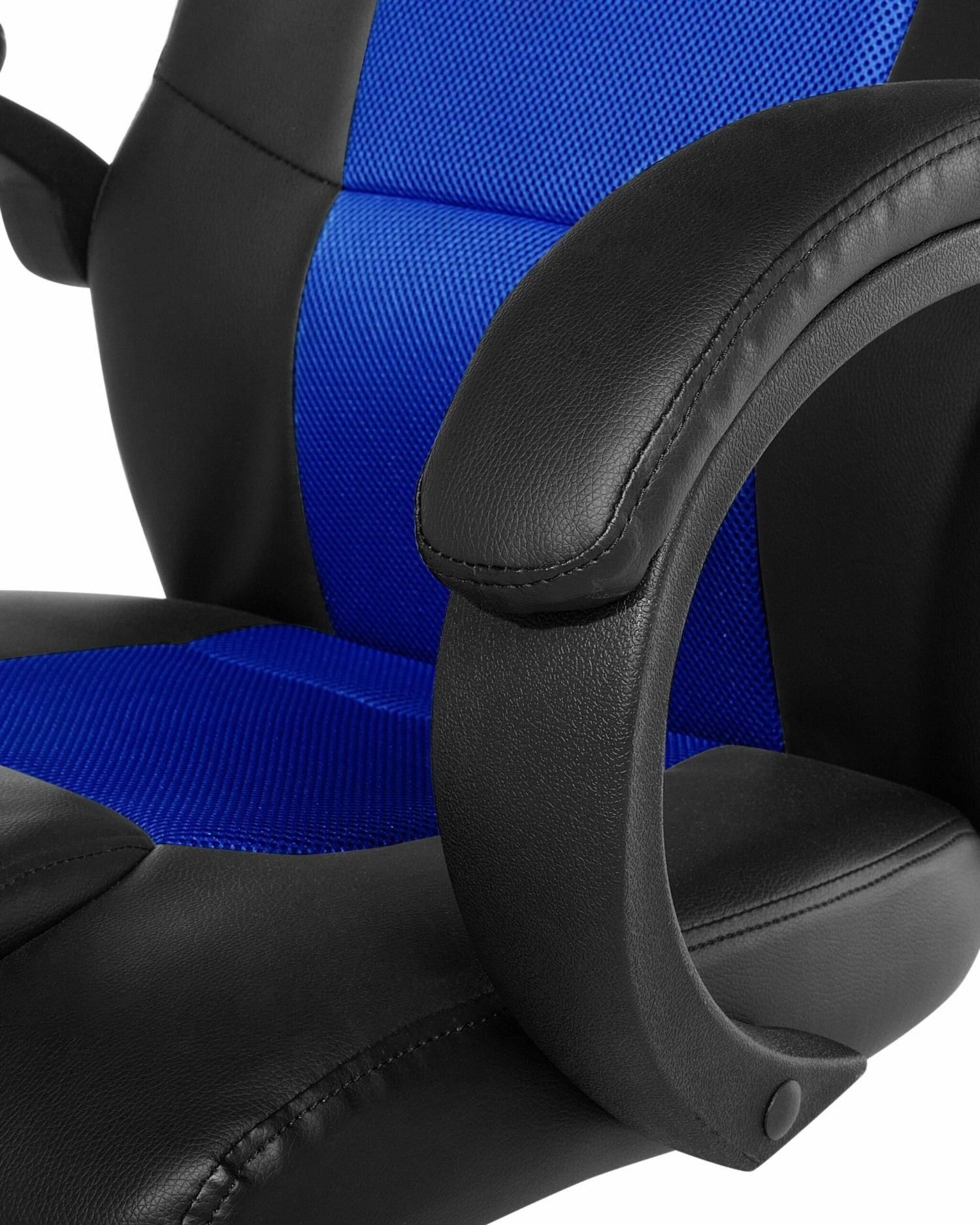 Bürostuhl Schwarz / Marineblau Höhenverstellbar FIGHTER – Bild 10