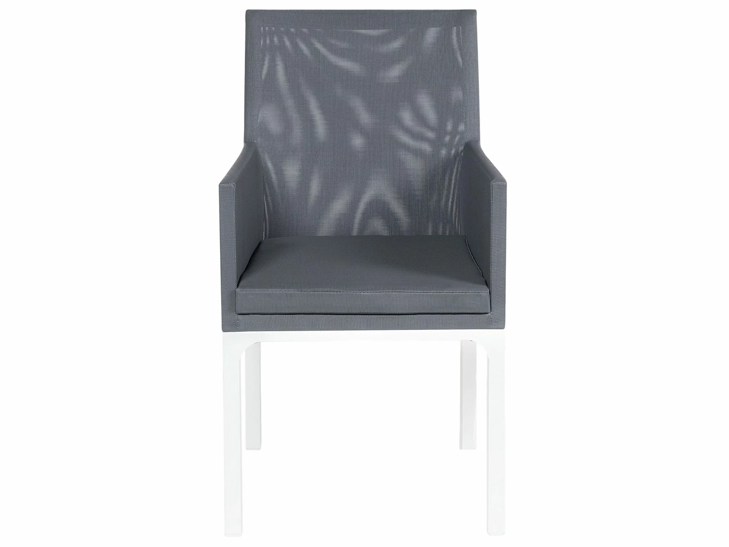 Gartenmöbel Set Aluminium Grau 6-Sitzer BACOLI – Bild 6