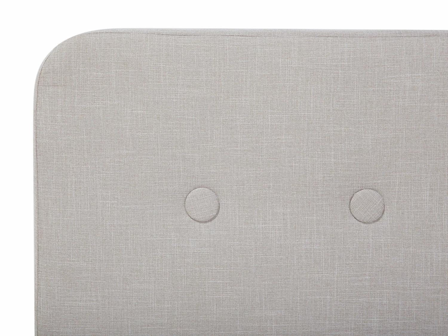 Polsterbett Leinenoptik Beige Lattenrost 90 X 200 Cm RENNES – Bild 10