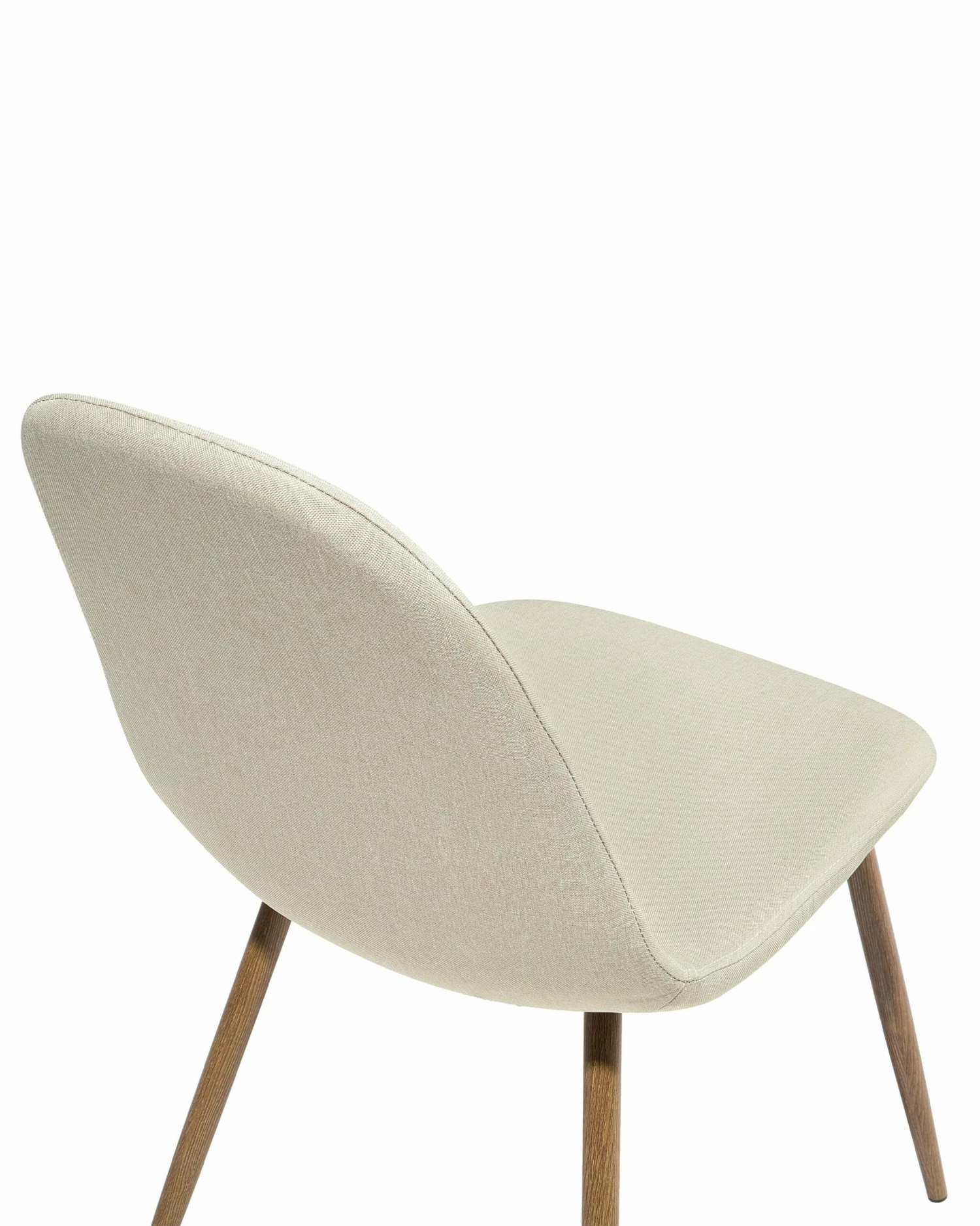 Esszimmerstuhl Polsterbezug Beige 2er Set BRUCE – Bild 9