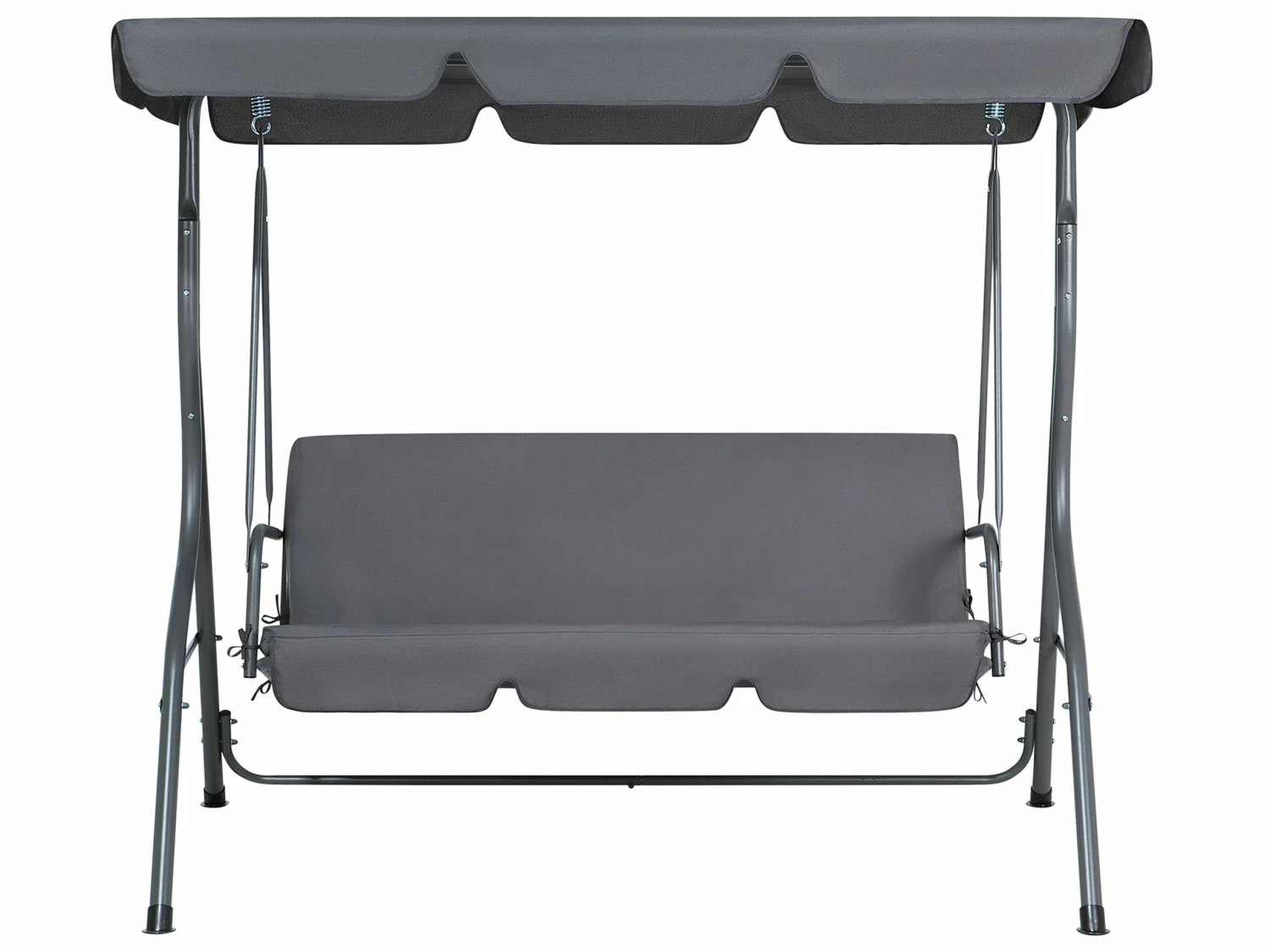 Hollywoodschaukel Sonnendach Dunkelgrau CHAPLIN – Bild 4
