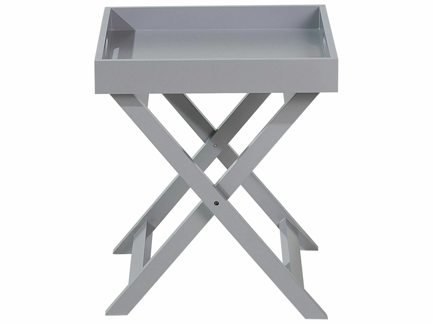 Couchtisch Grau Quadratisch 40 X 40 Cm CHESTER – Bild 7