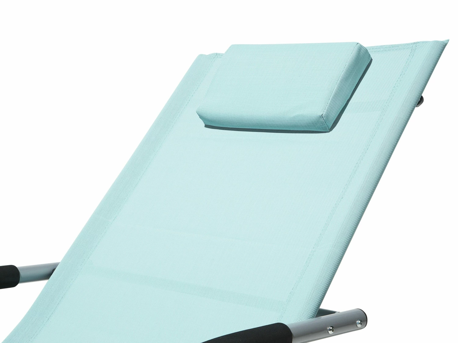 Gartenliege Mintgrün Textil Schaukelfunktion CARANO – Bild 8