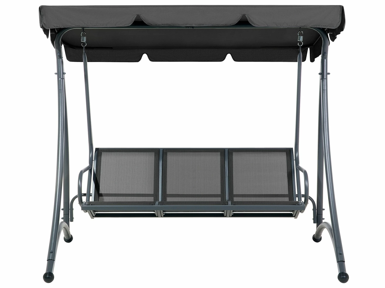 Hollywoodschaukel Sonnendach Schwarz BOGART – Bild 6