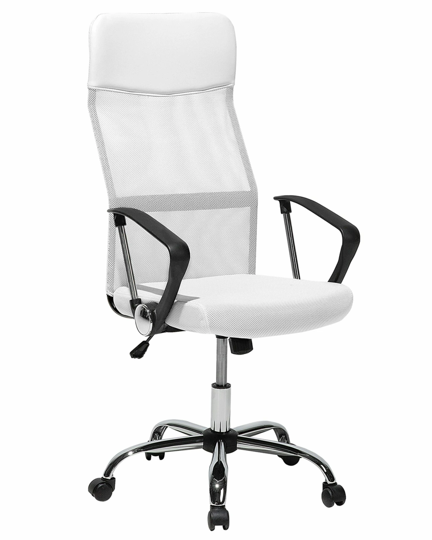 Bürostuhl Weiß Höhenverstellbar DESIGN – Bild 2