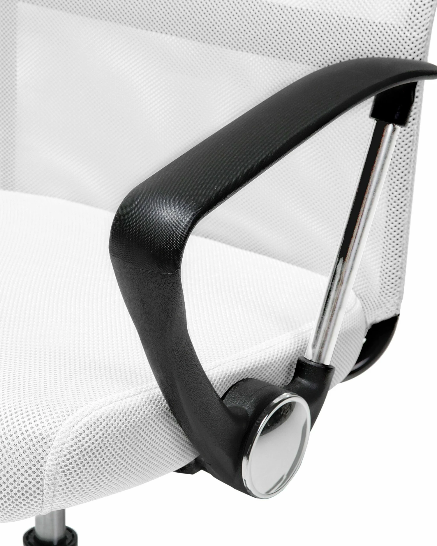 Bürostuhl Weiß Höhenverstellbar DESIGN – Bild 9