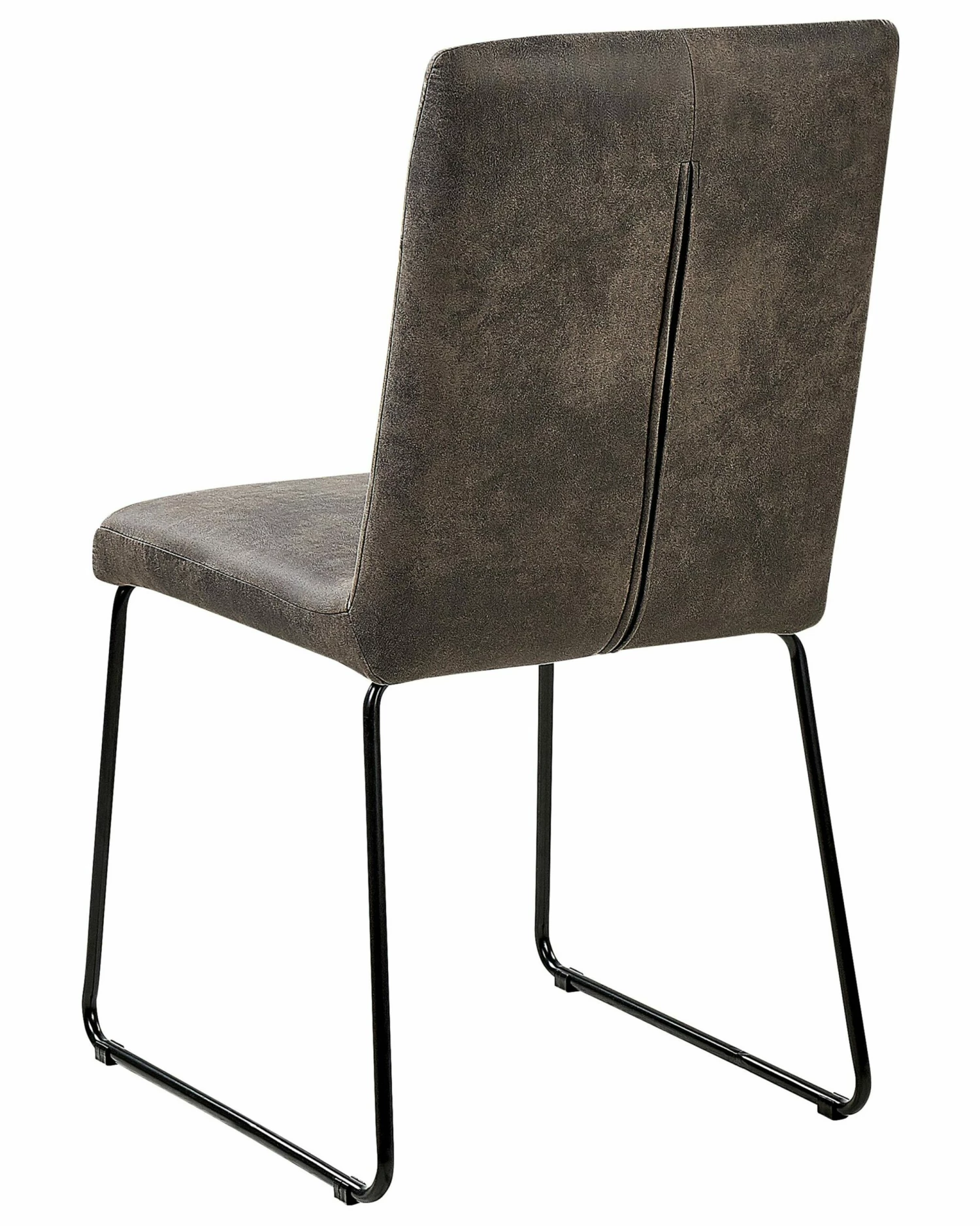 Esszimmerstuhl Polsterbezug Dunkelgrau 2er Set NEVADA – Bild 10