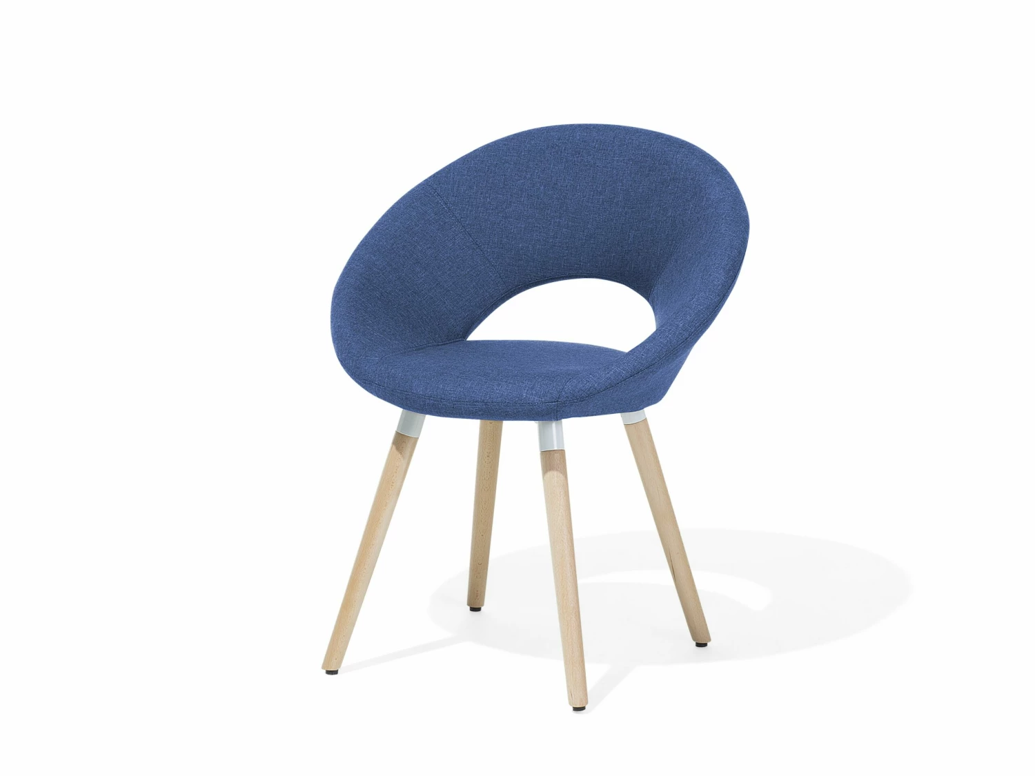 Esszimmerstuhl Polsterbezug Marineblau 2er Set ROSLYN – Bild 5