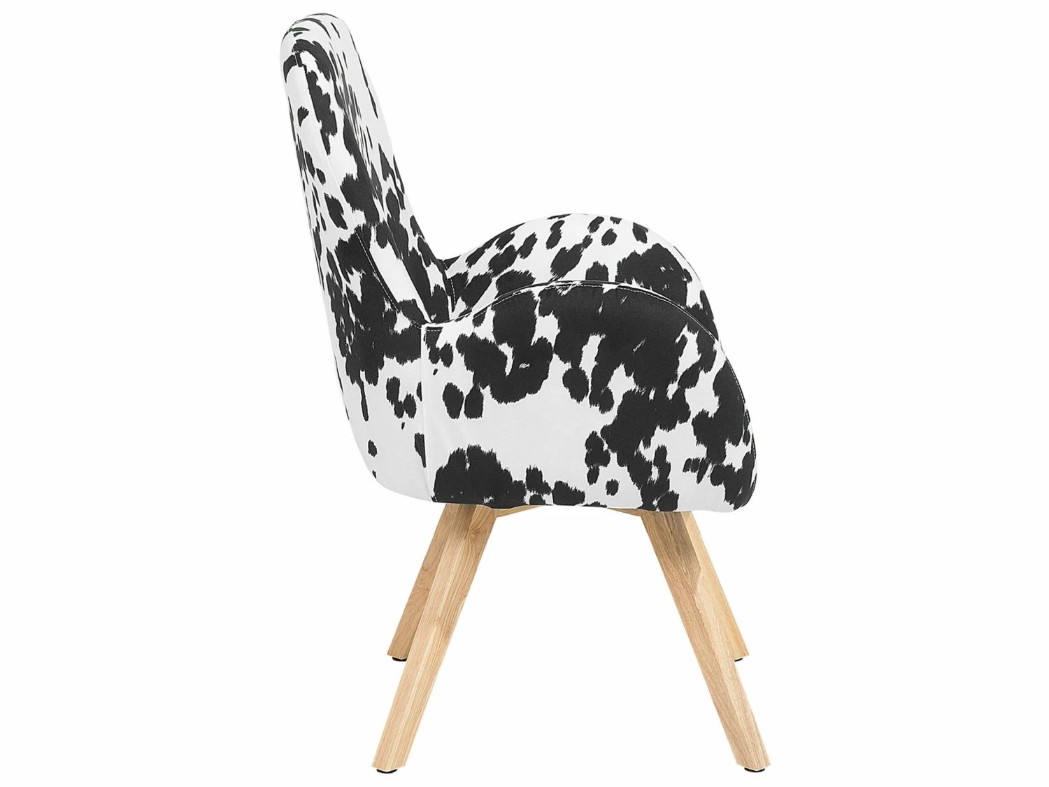 Sessel Polsterbezug Schwarz-weiß BJARN – Bild 7