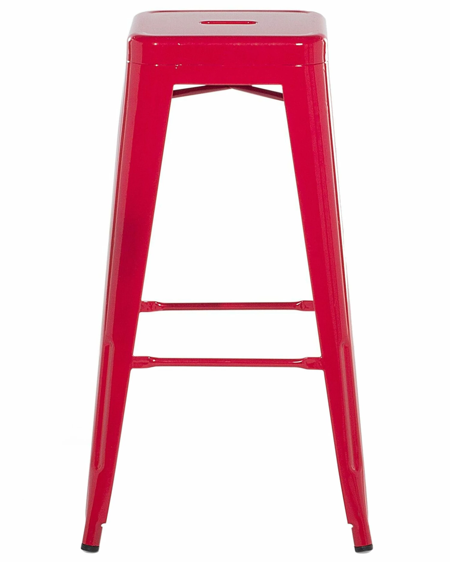 Barhocker Rot 2er Set Höhe 76 Cm CABRILLO – Bild 5