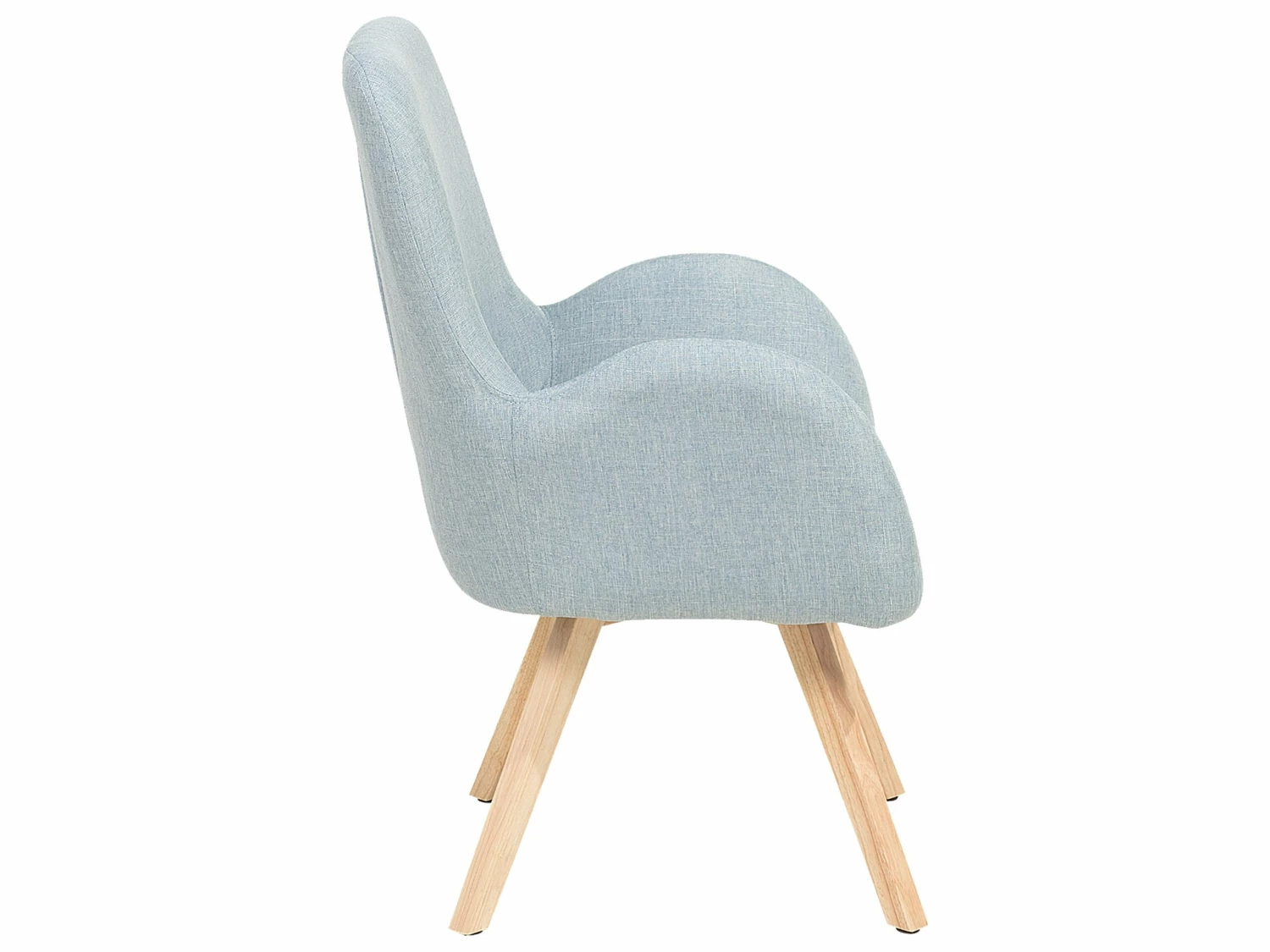 Sessel Polsterbezug Hellblau BJARN – Bild 7