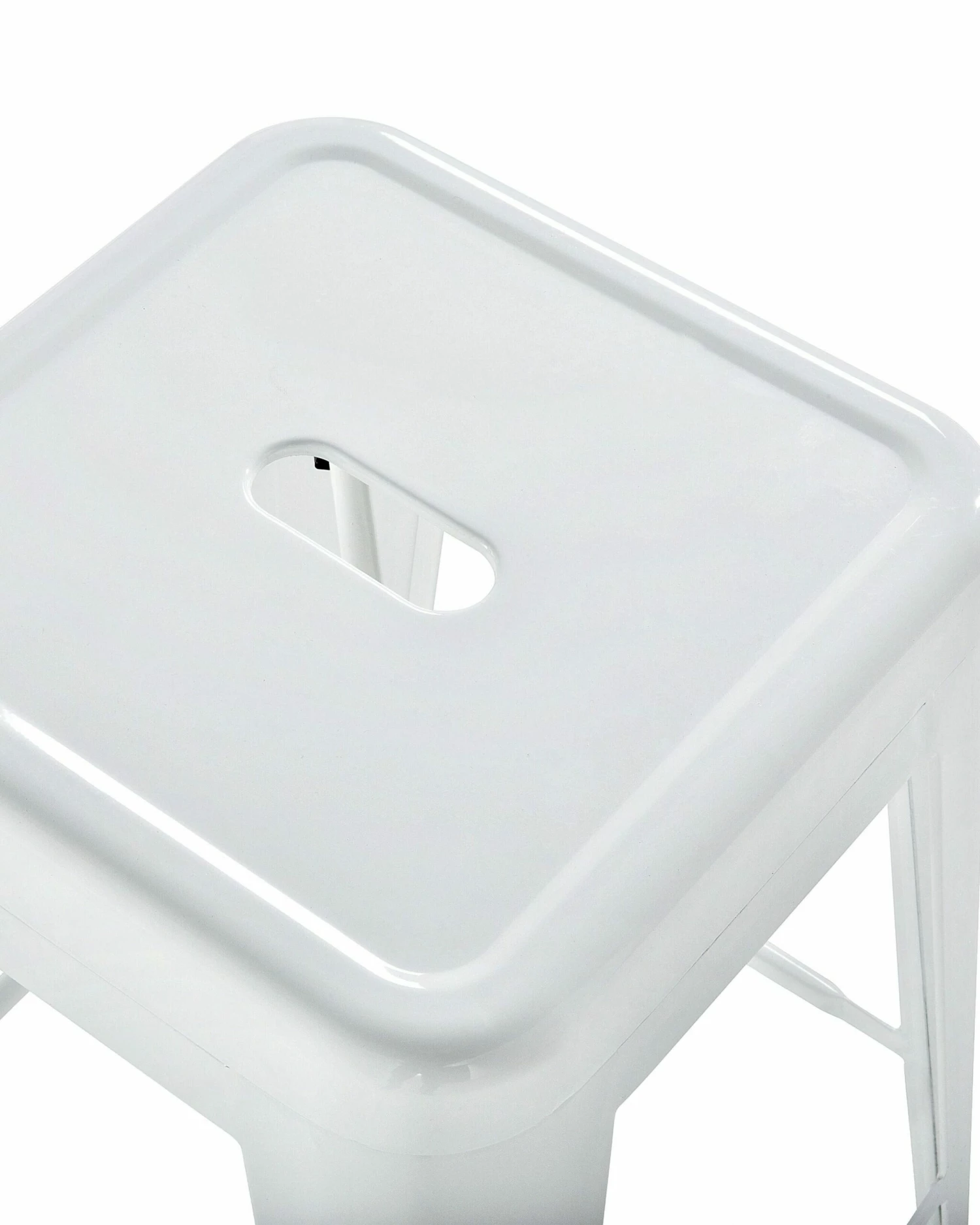 Barhocker Weiß 2er Set Höhe 76 Cm CABRILLO – Bild 7