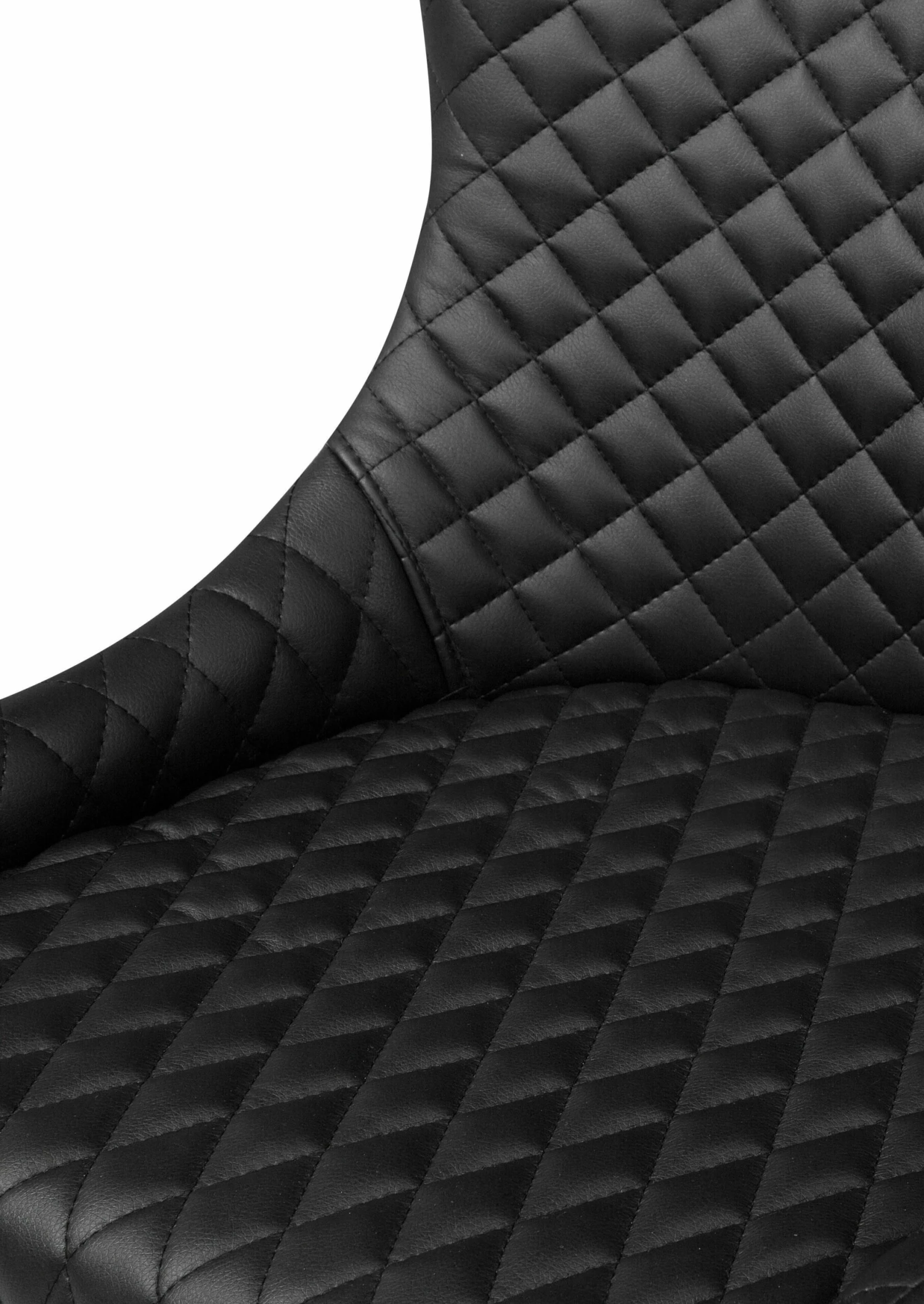 Esszimmerstuhl Schwarz Kunstleder 2er Set SOLANO – Bild 10