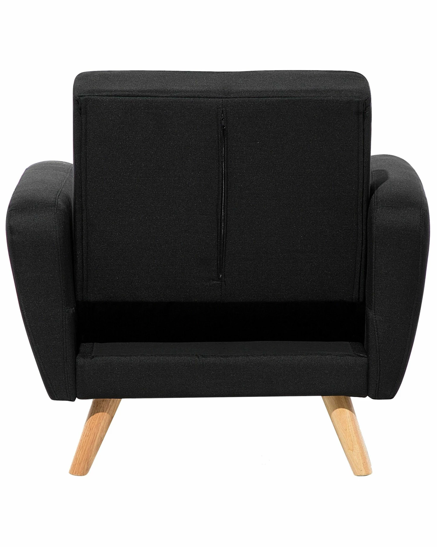 Sessel Polsterbezug Schwarz Verstellbar FLORLI – Bild 8