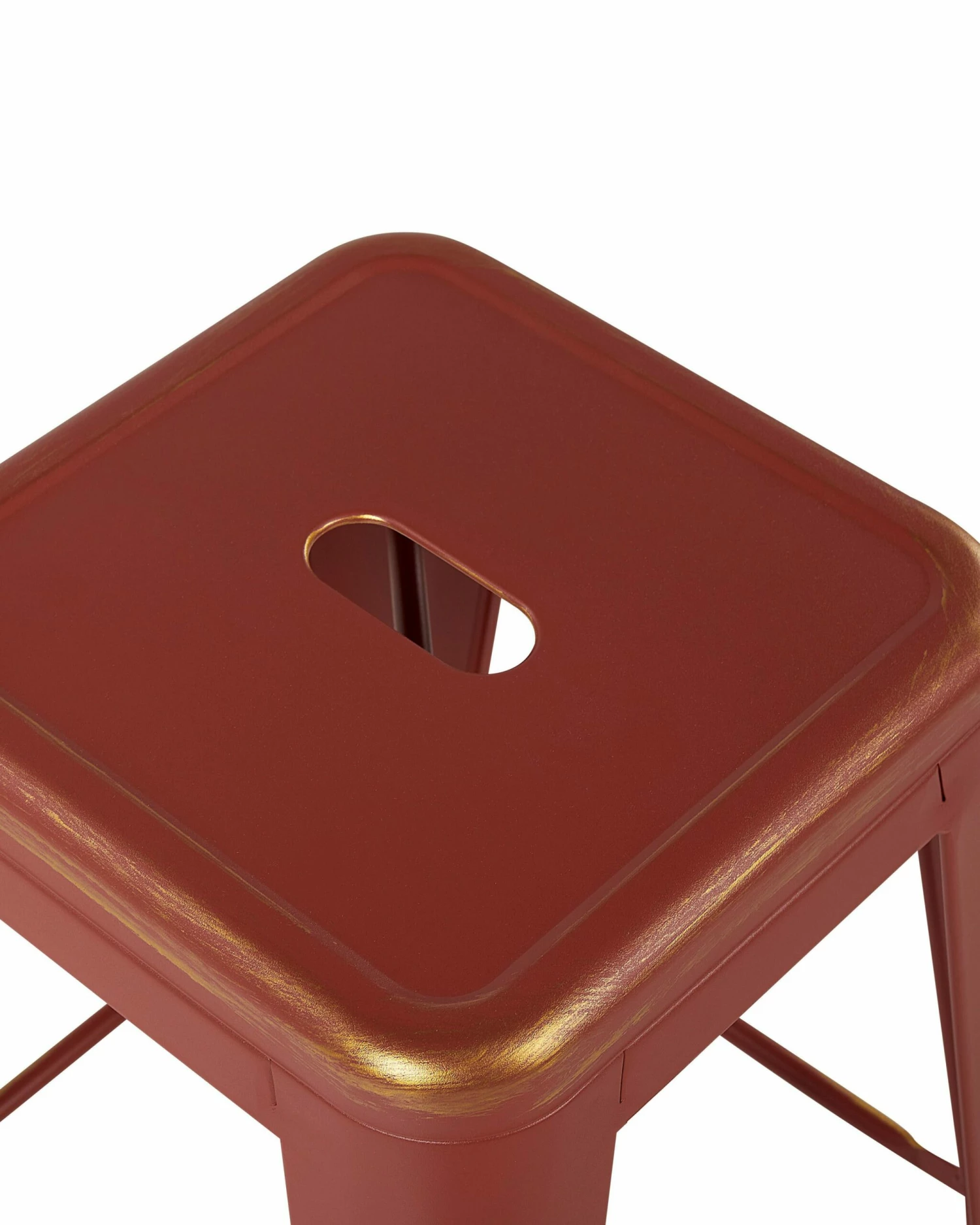 Barhocker Rot-gold 2er Set Höhe 76 Cm CABRILLO – Bild 5