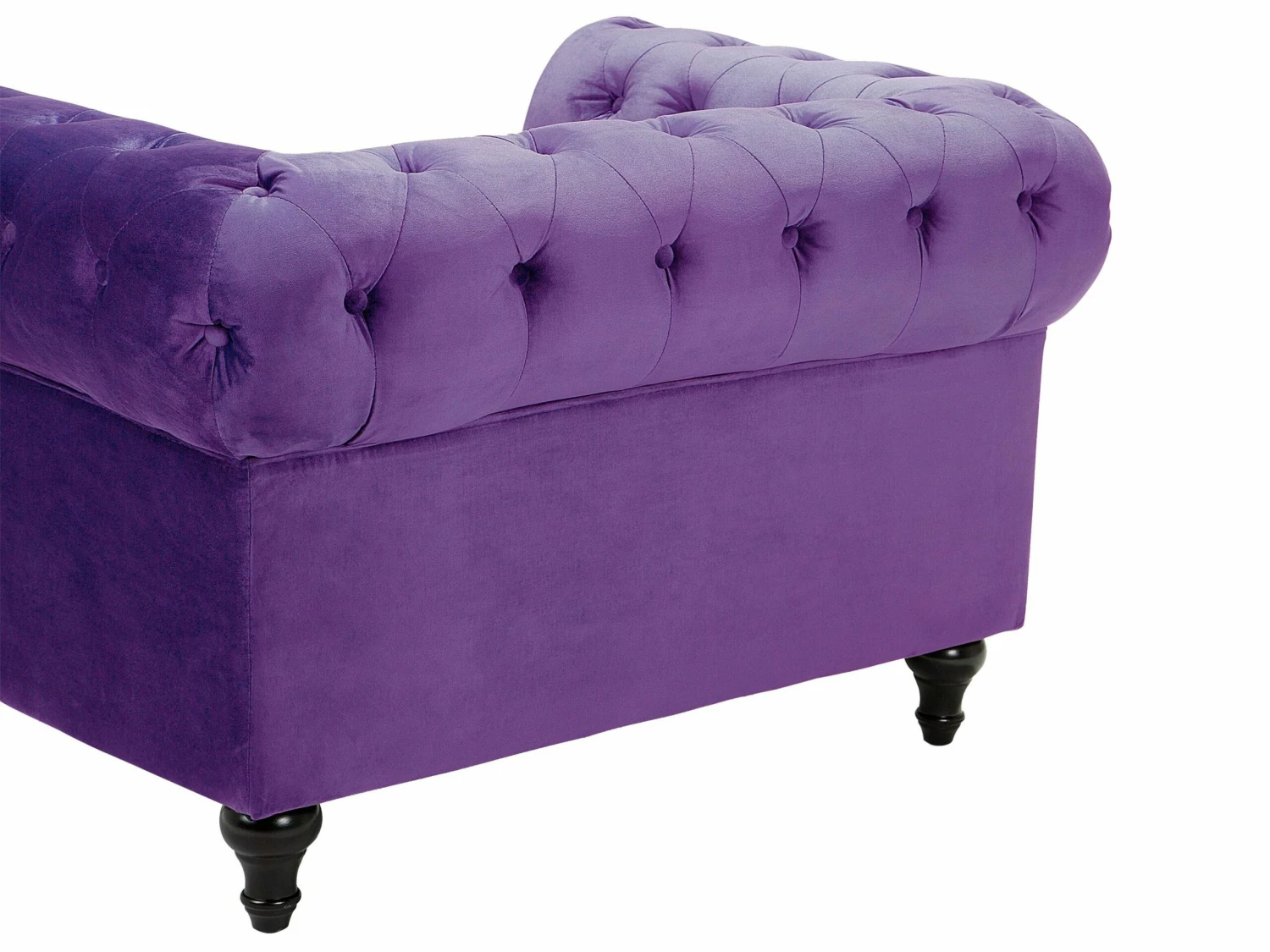Sessel Samtstoff Violett CHESTERFIELD – Bild 10