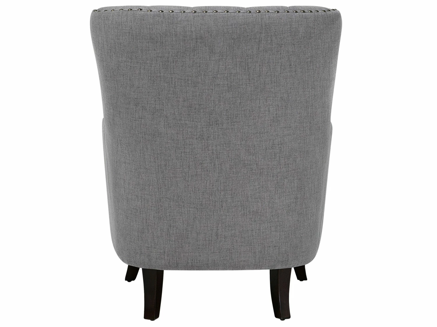 Sessel Polsterbezug Hellgrau VIBORG II – Bild 5