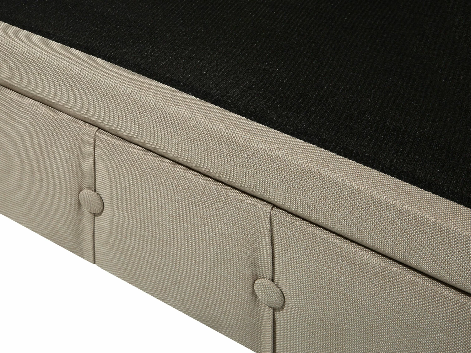 Sessel Polsterbezug Beige CHESTERFIELD Groß – Bild 9