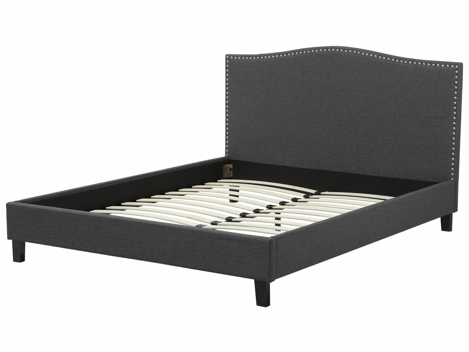 Polsterbett Grau Mit LED-Beleuchtung Bunt Verschiedene Größen MONTPELLIER – Bild 8