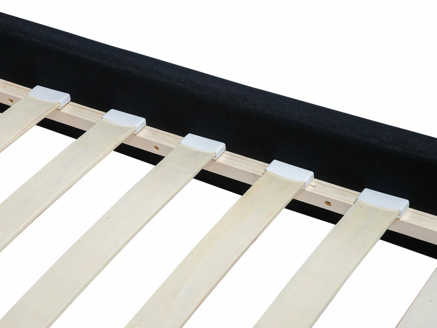 Polsterbett Schwarz Verschiedene Größen FITOU – Bild 8