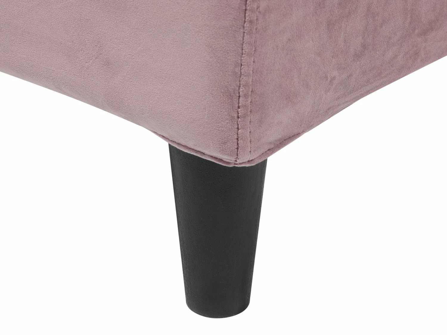 Polsterbett Rosa Samtstoff Verschiedene Größen FITOU – Bild 9