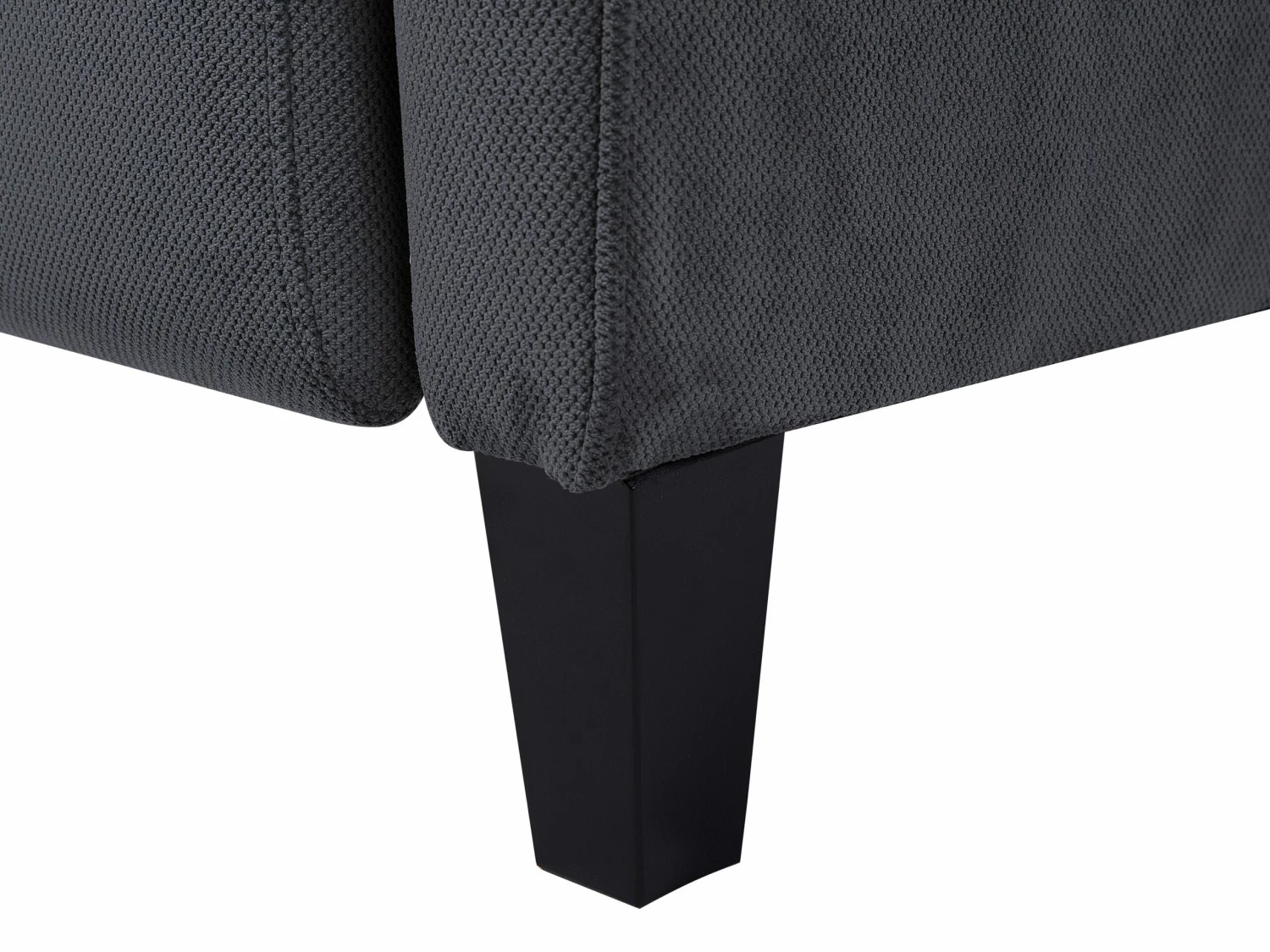 Sessel Polsterbezug Grau Verstellbar ROYSTON – Bild 10