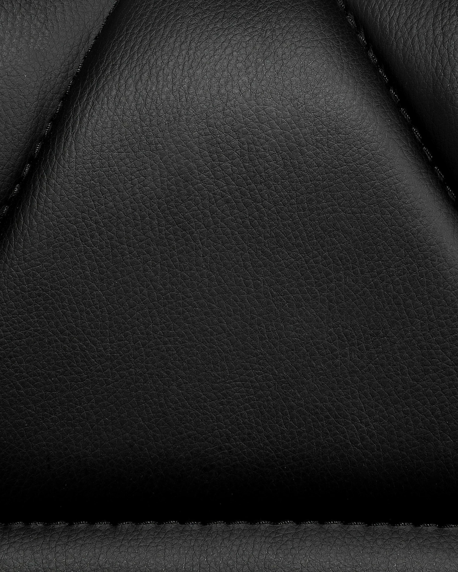 Arbeitshocker Mit Rollen Kunstleder Schwarz VALETTA – Bild 9