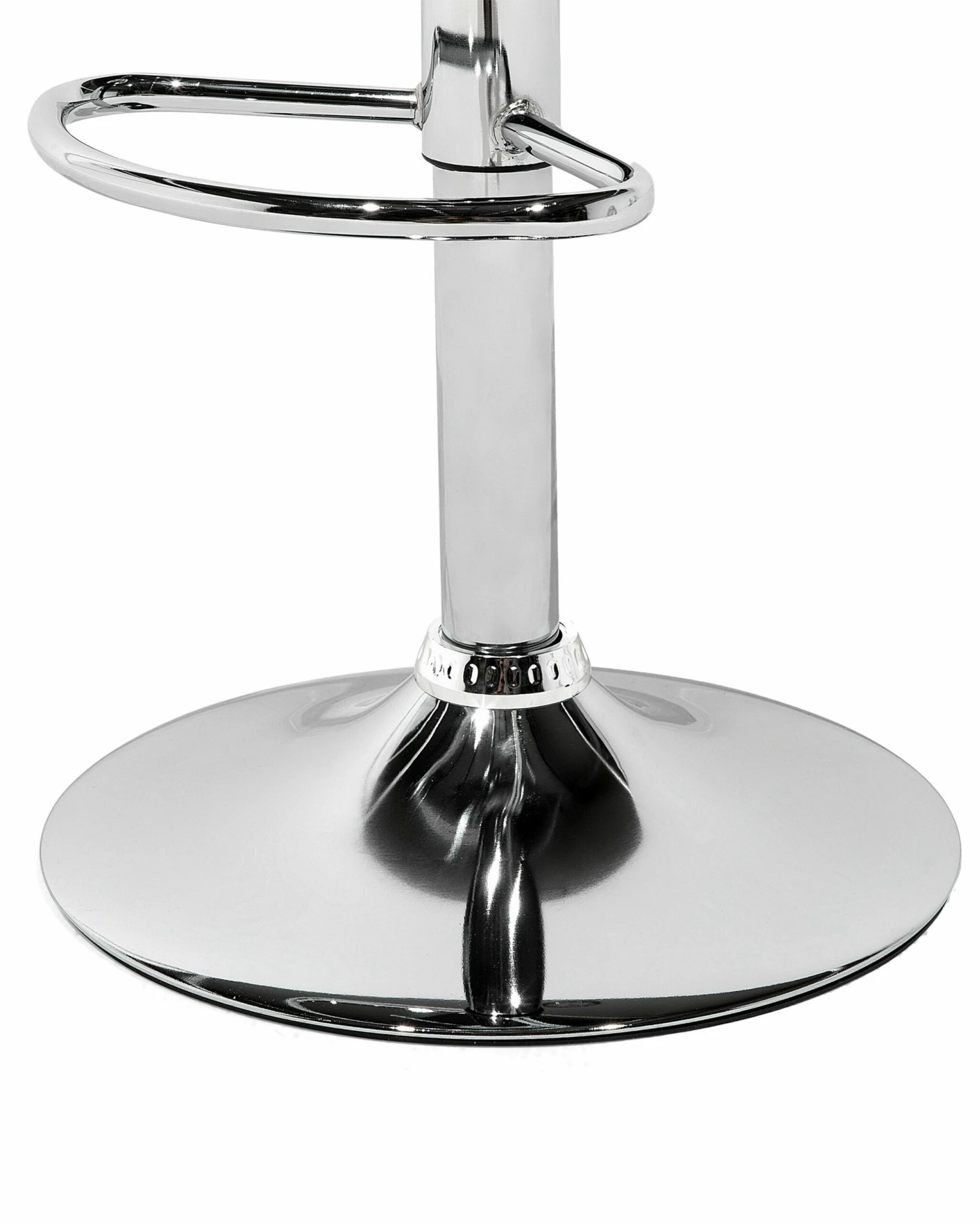 Barhocker Transparent Weiß Höhenverstellbar 2er Set BUSAN – Bild 7