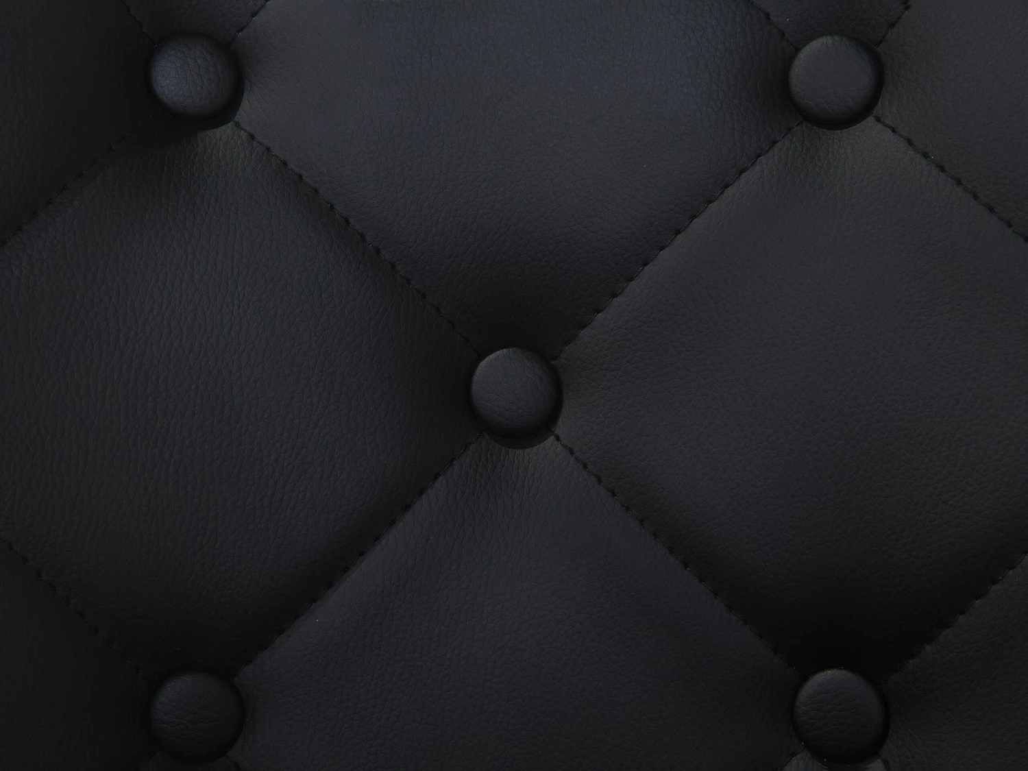 Esszimmerstuhl Schwarz Kunstleder 2er Set VALERIE – Bild 10