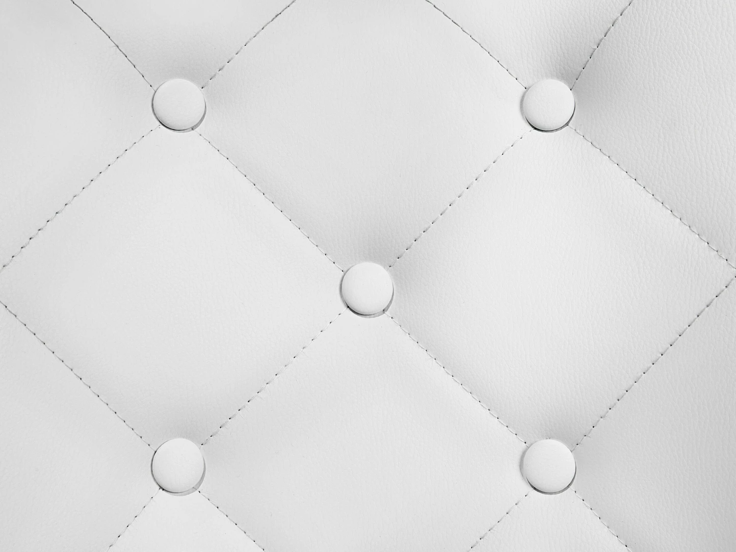 Esszimmerstuhl Weiß Kunstleder 2er Set VALERIE – Bild 9