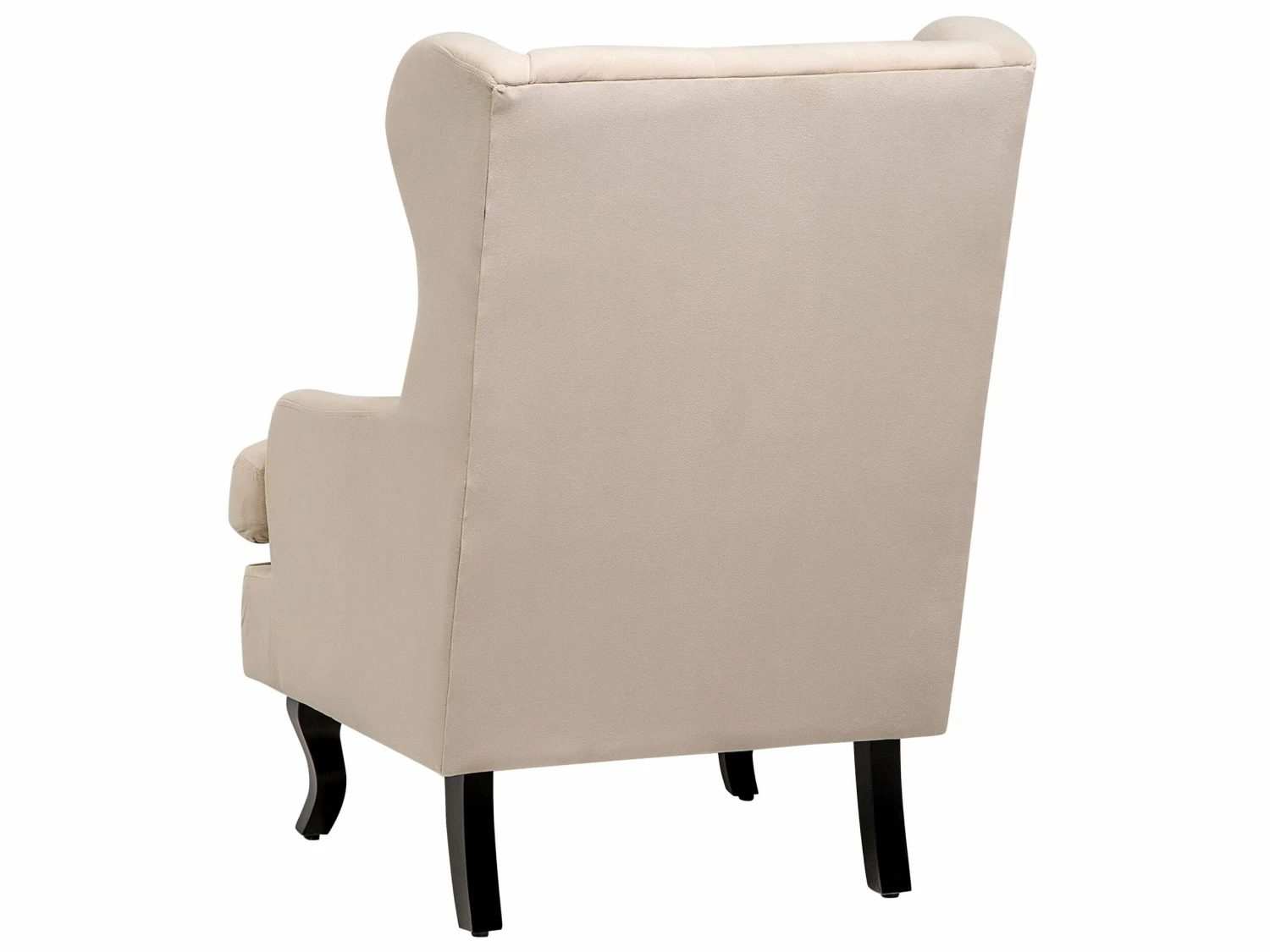 Sessel Samtstoff Beige ALTA – Bild 7