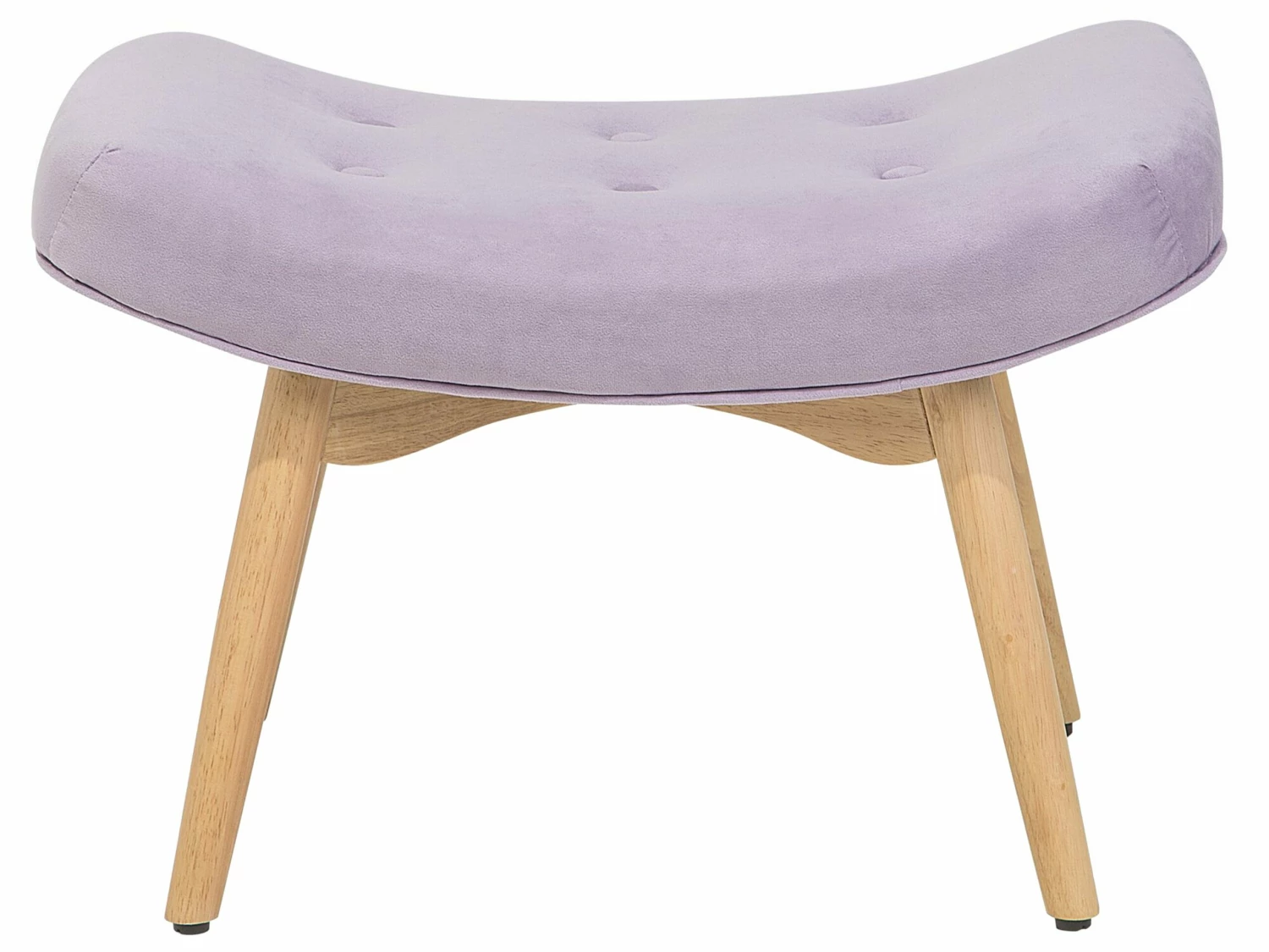 Sessel Samtstoff Rosa Plus Hocker VEJLE – Bild 8