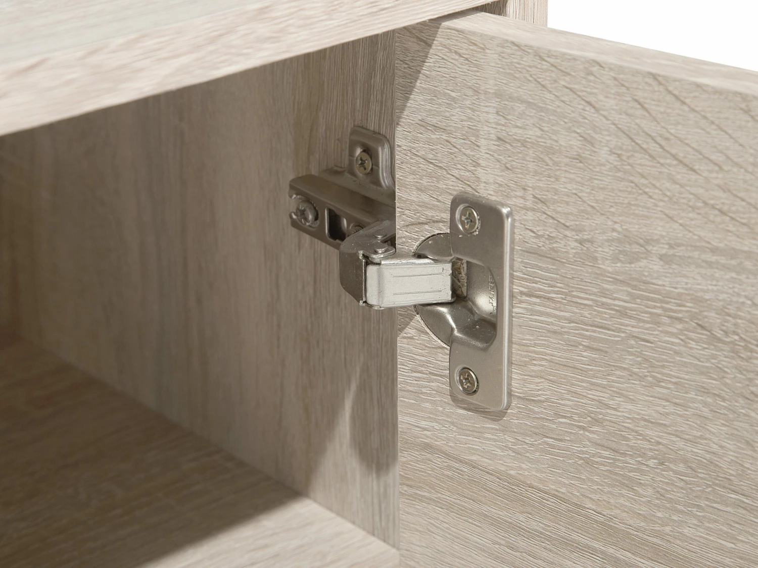 TV-Möbel Heller Holzfarbton / Grau 180 X 40 X 60 Cm ALLOA – Bild 8