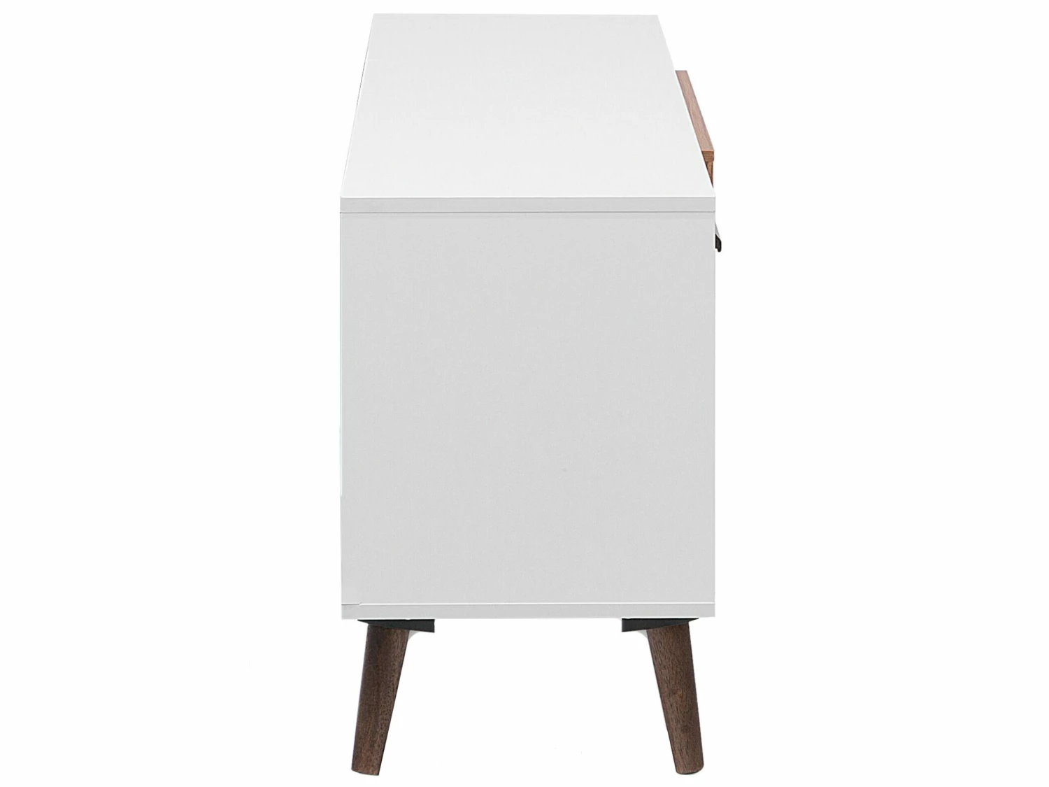 TV-Möbel Weiß / Dunkler Holzfarbton 180 X 40 X 60 Cm ALLOA – Bild 6