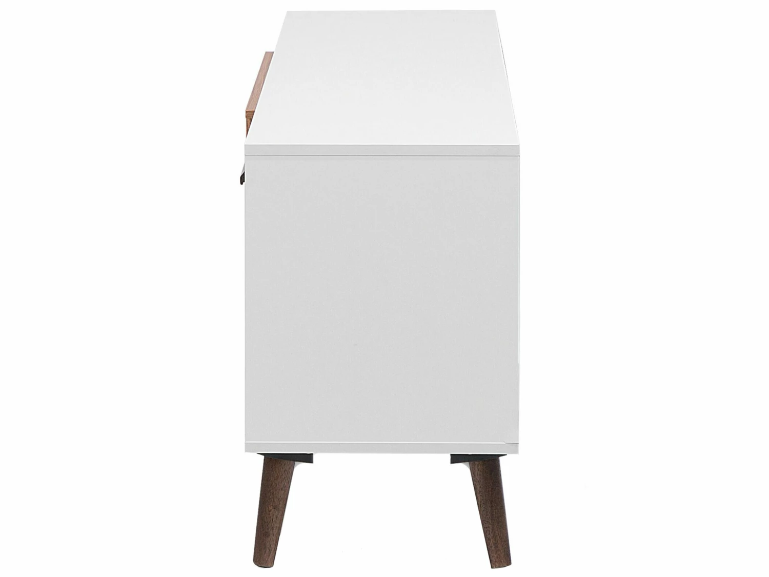 TV-Möbel Weiß / Dunkler Holzfarbton 180 X 40 X 60 Cm ALLOA – Bild 8