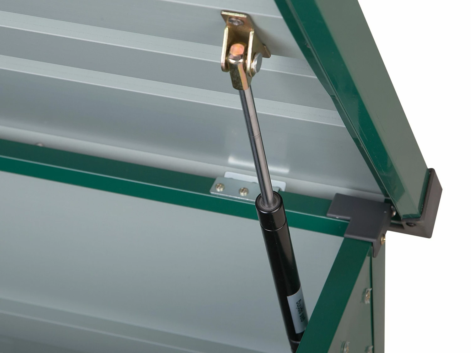 Auflagenbox Stahl Dunkelgrün 132 X 62 Cm CEBROSA – Bild 5