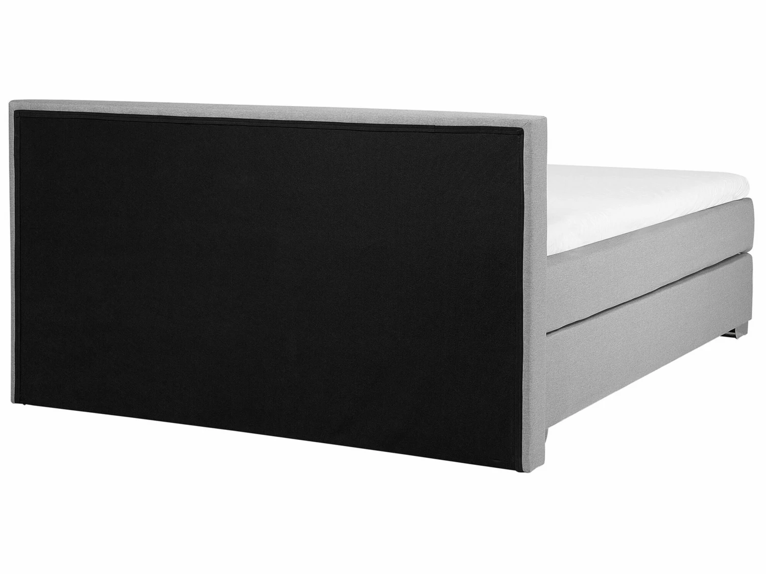 Boxspringbett Polsterbezug Hellgrau Verschiedene Größen CONSUL – Bild 6
