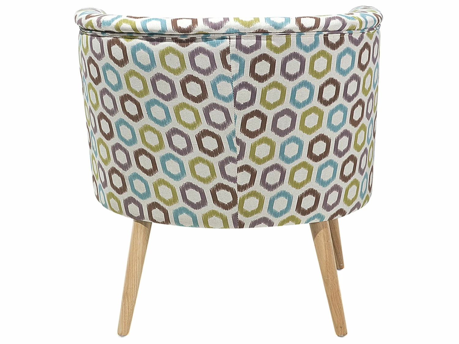 Sessel Polsterbezug Bunt Geometrisches Muster ODENZEN – Bild 5