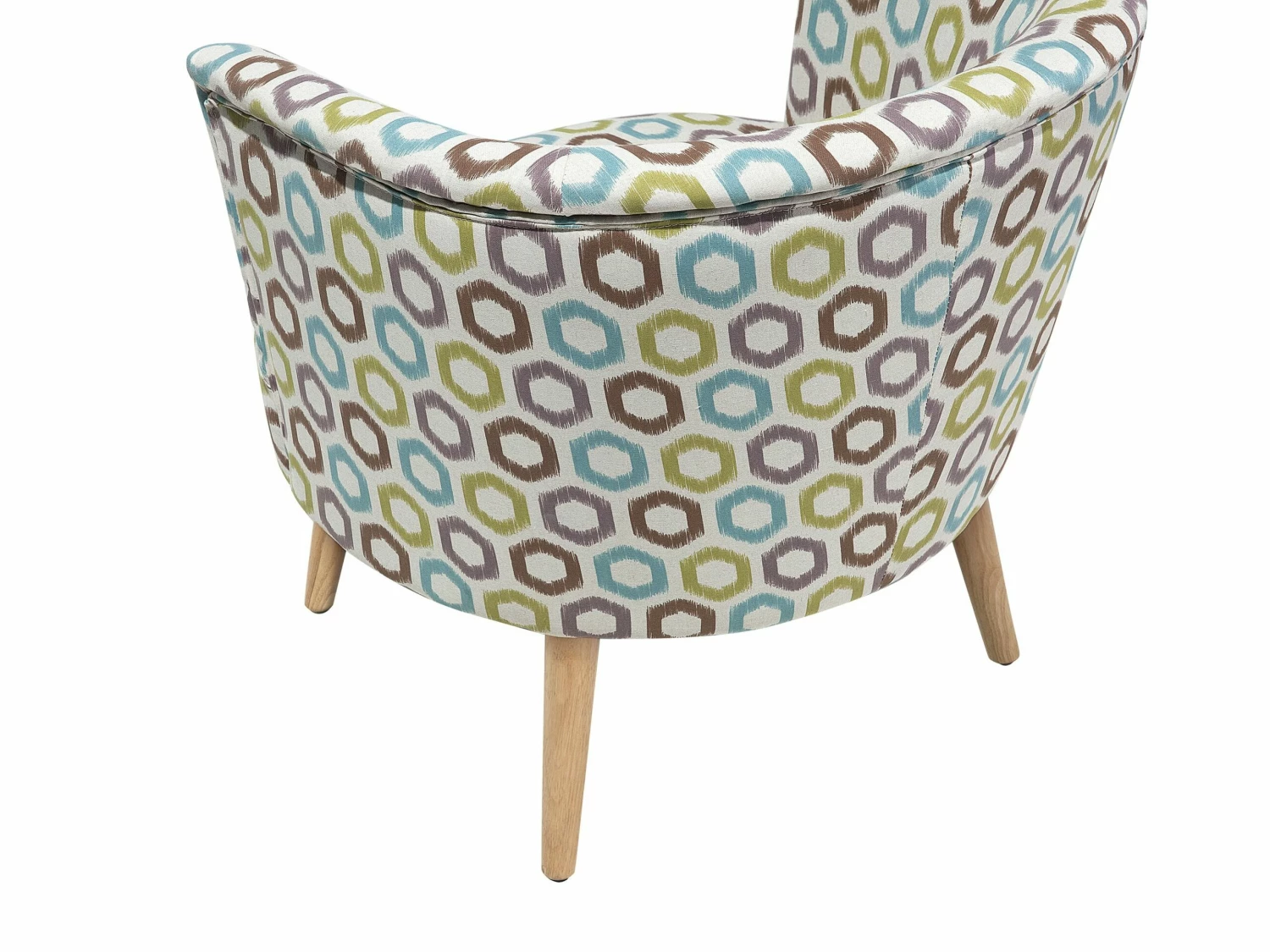 Sessel Polsterbezug Bunt Geometrisches Muster ODENZEN – Bild 6