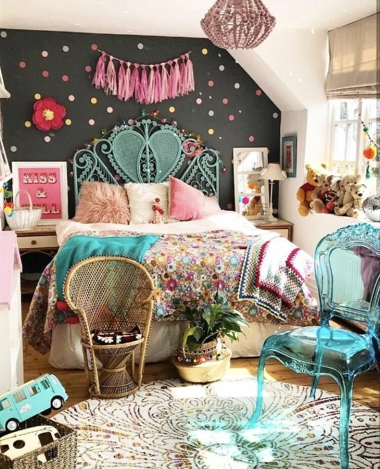 Esszimmerstuhl Kunststoff Transparent Blau 2er Set VERMONT – Bild 3