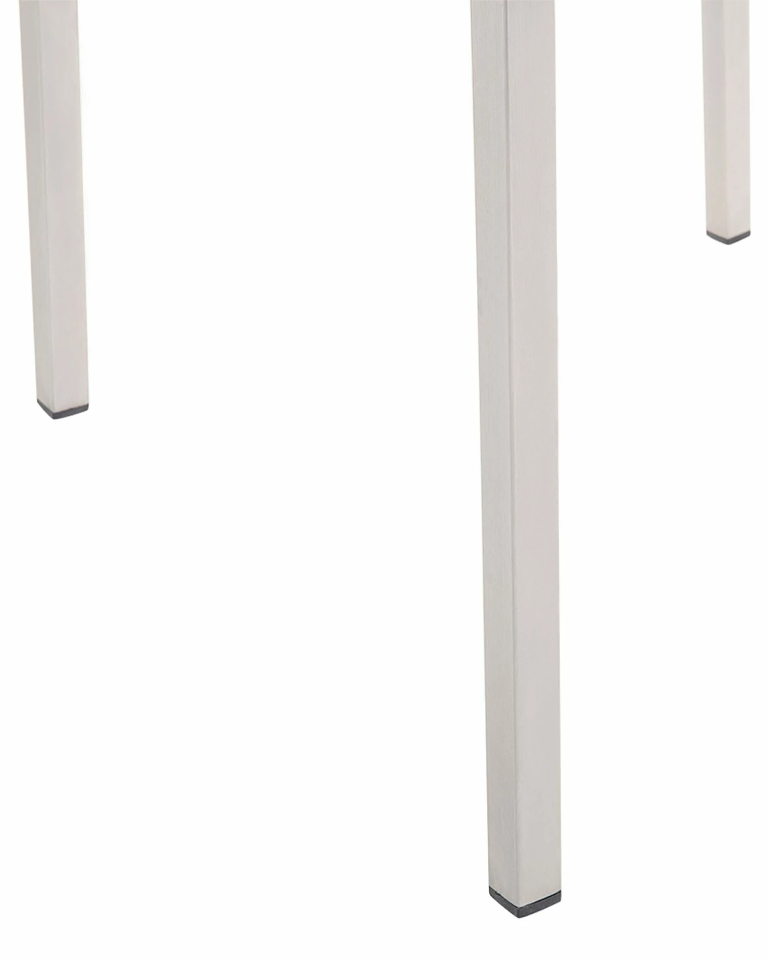 Gartenstuhl Weiß 6er Set Edelstahl GROSSETO – Bild 6